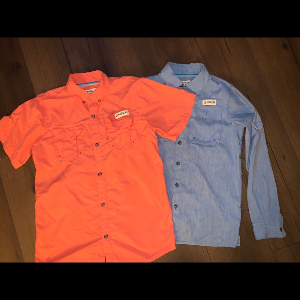 Boys Magellan fishing shirts